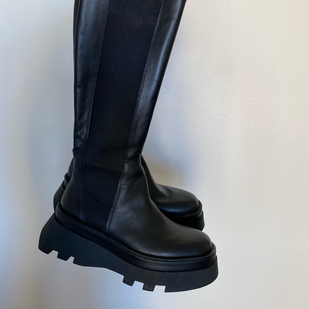 Zara Tall Black Boots
